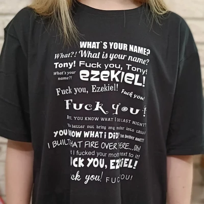 Футболка fuck you tony &amp; ezekiel