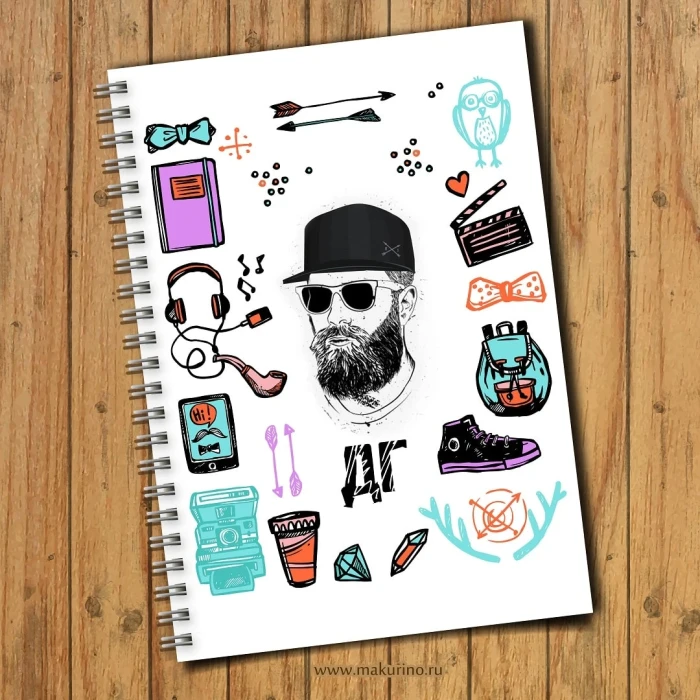 Блокнот именной Инициалы